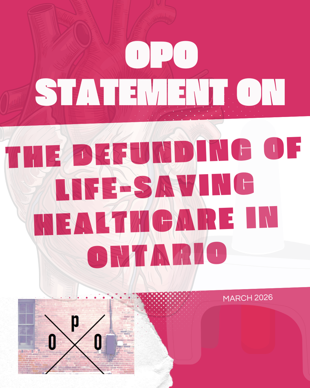 Overdose Prevention Ottawa statement on life-saving healthcare in Ontario